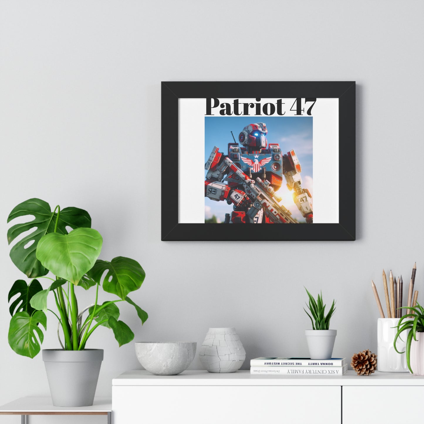 Patriotic Framed Poster