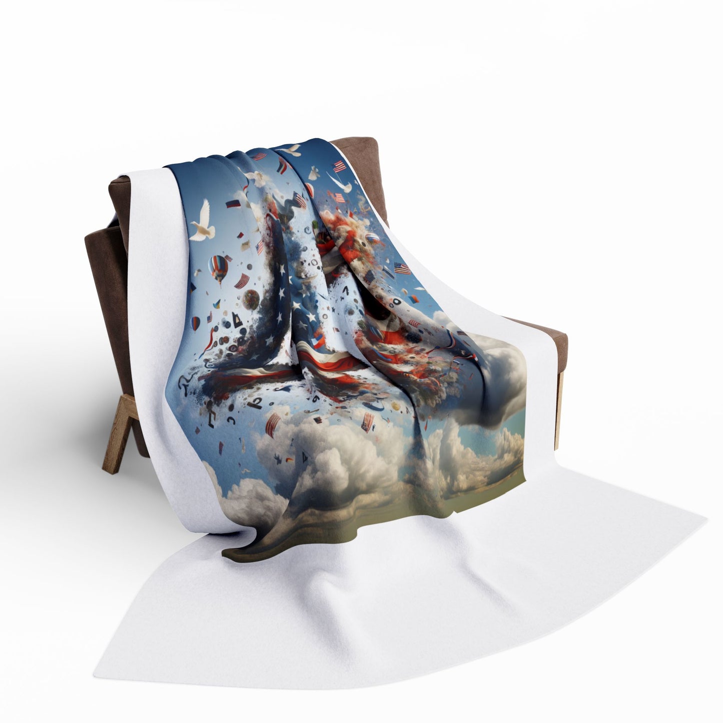 Fleece Blanket - Patriot 47 American Freedom Celebration