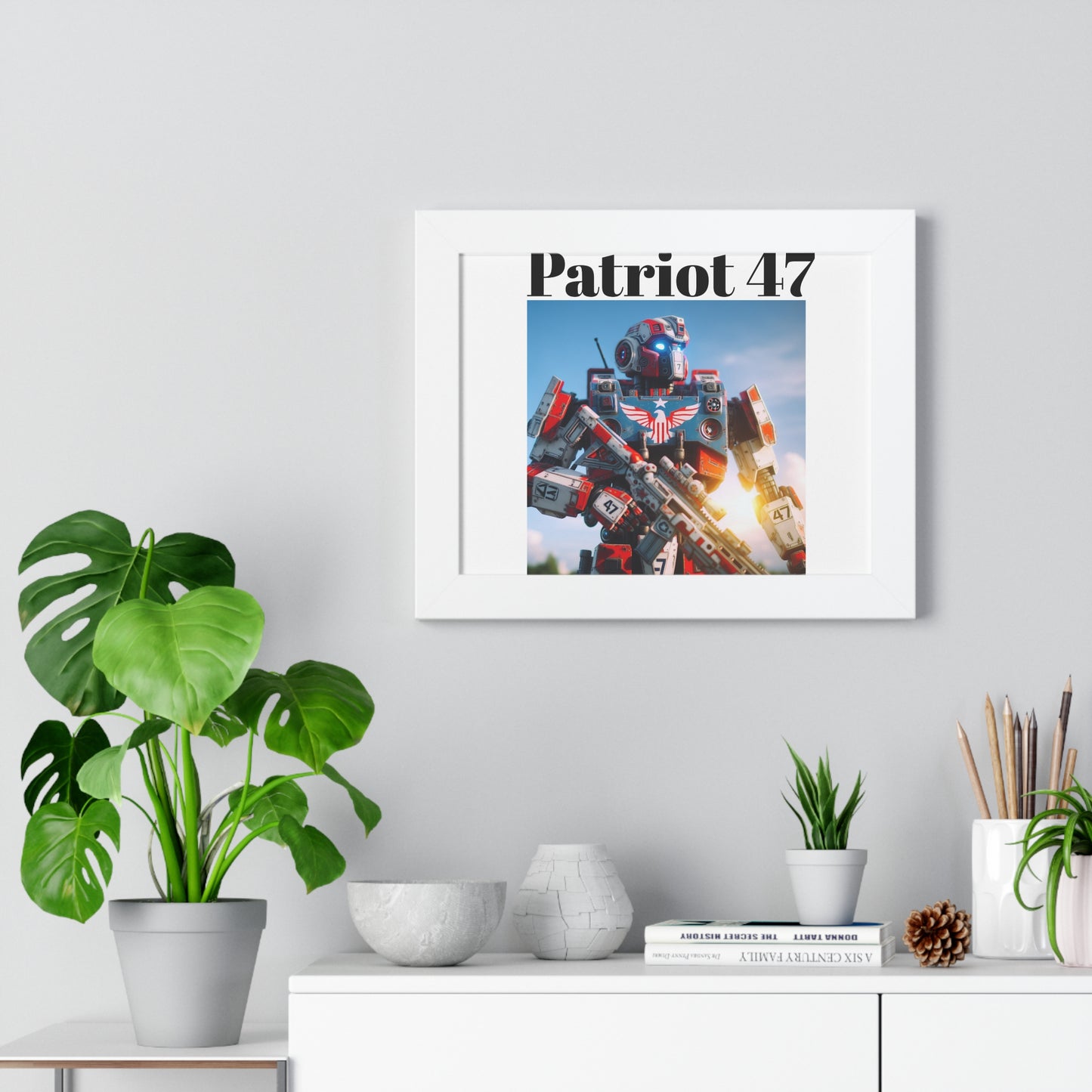 Patriotic Framed Poster