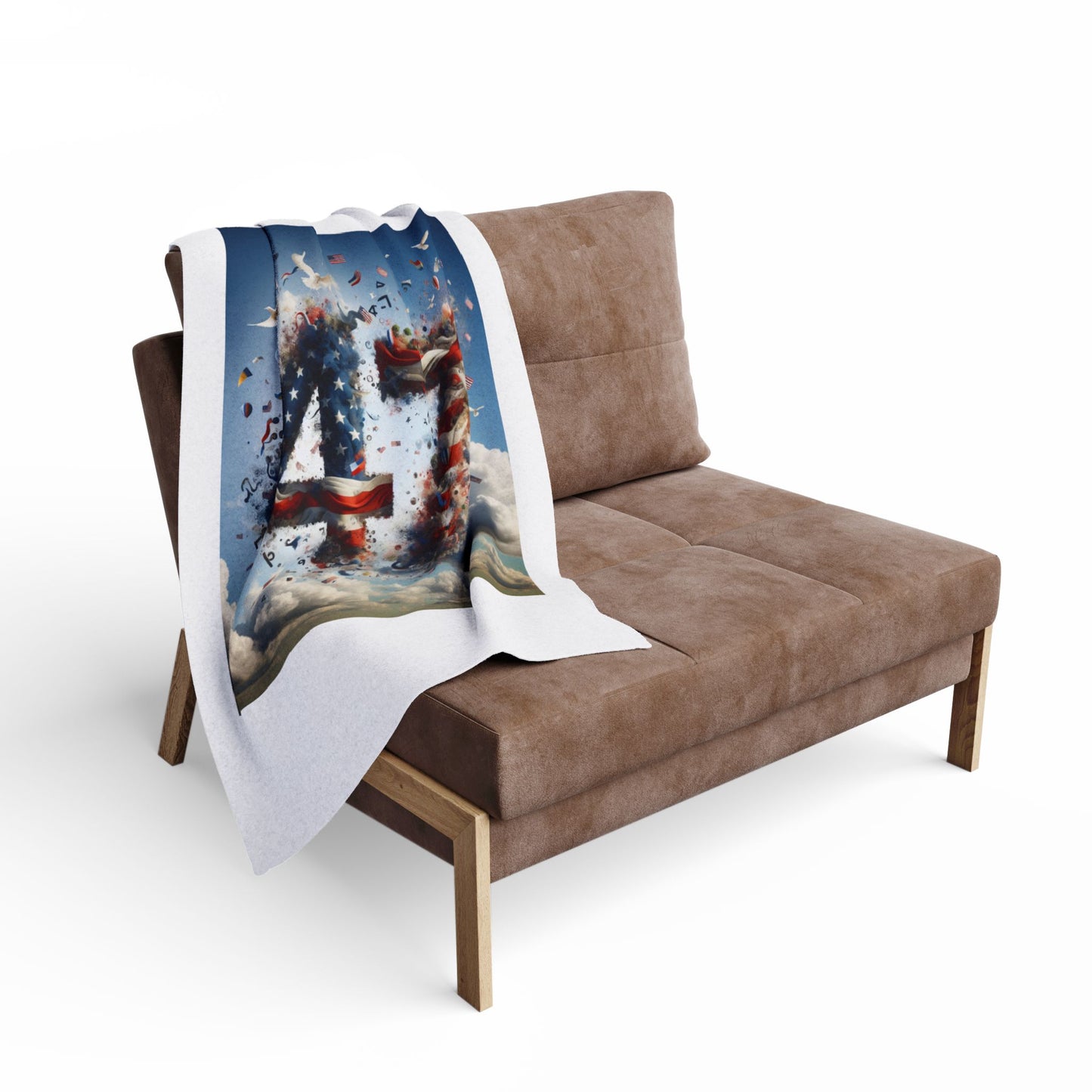 Fleece Blanket - Patriot 47 American Freedom Celebration